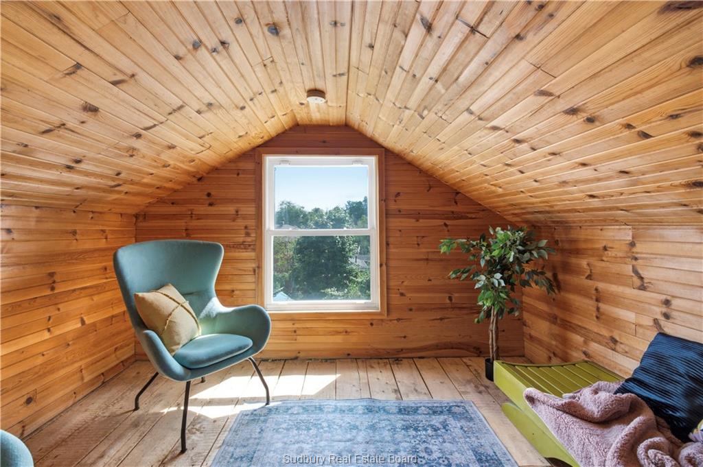 Loft seating area